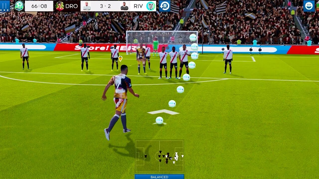 Dream League Soccer là trò chơi bóng đá thú vị.