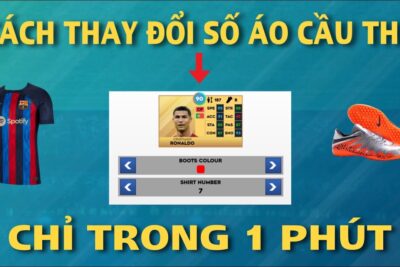 Bật mí cách đổi áo đấu trong Dream League Soccer