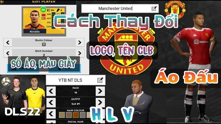 Các bước hướng dẫn đổi Logo Dream League Soccer đơn giản