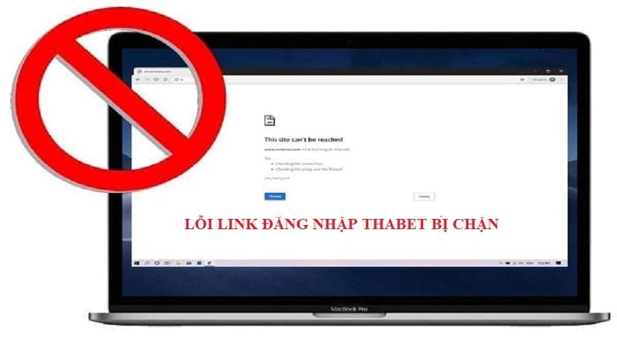 Đăng nhập Thabet không thành công do link truy cập bị chặn